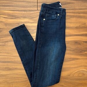 Good American Good Legs Dark Wash Jeans. Size 25/0